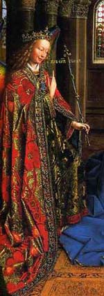 The Annunciation, by Van Eyck